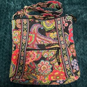 Vera Bradley Multicolor Paisley Shoulder Bag